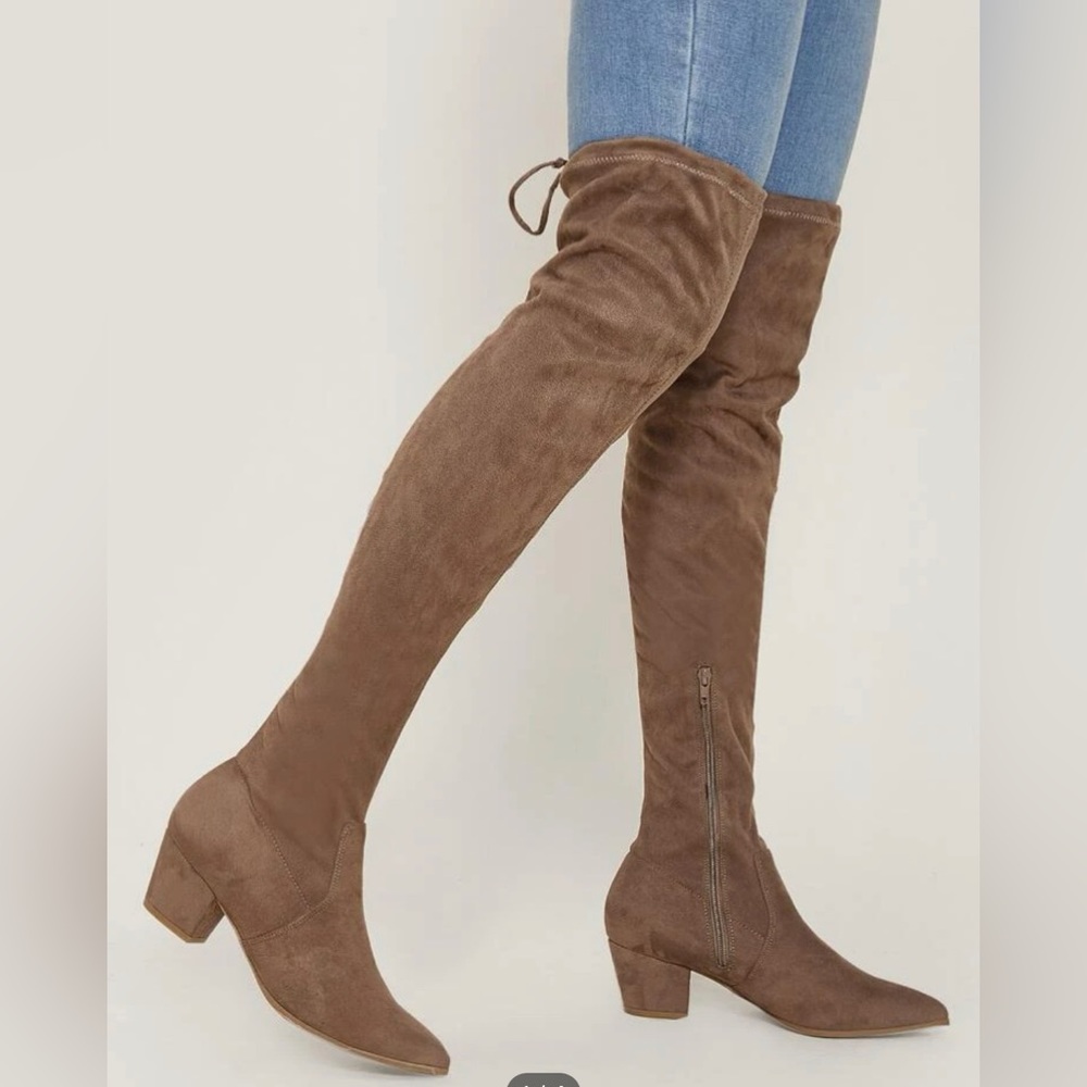 Pointed boots.  size 6